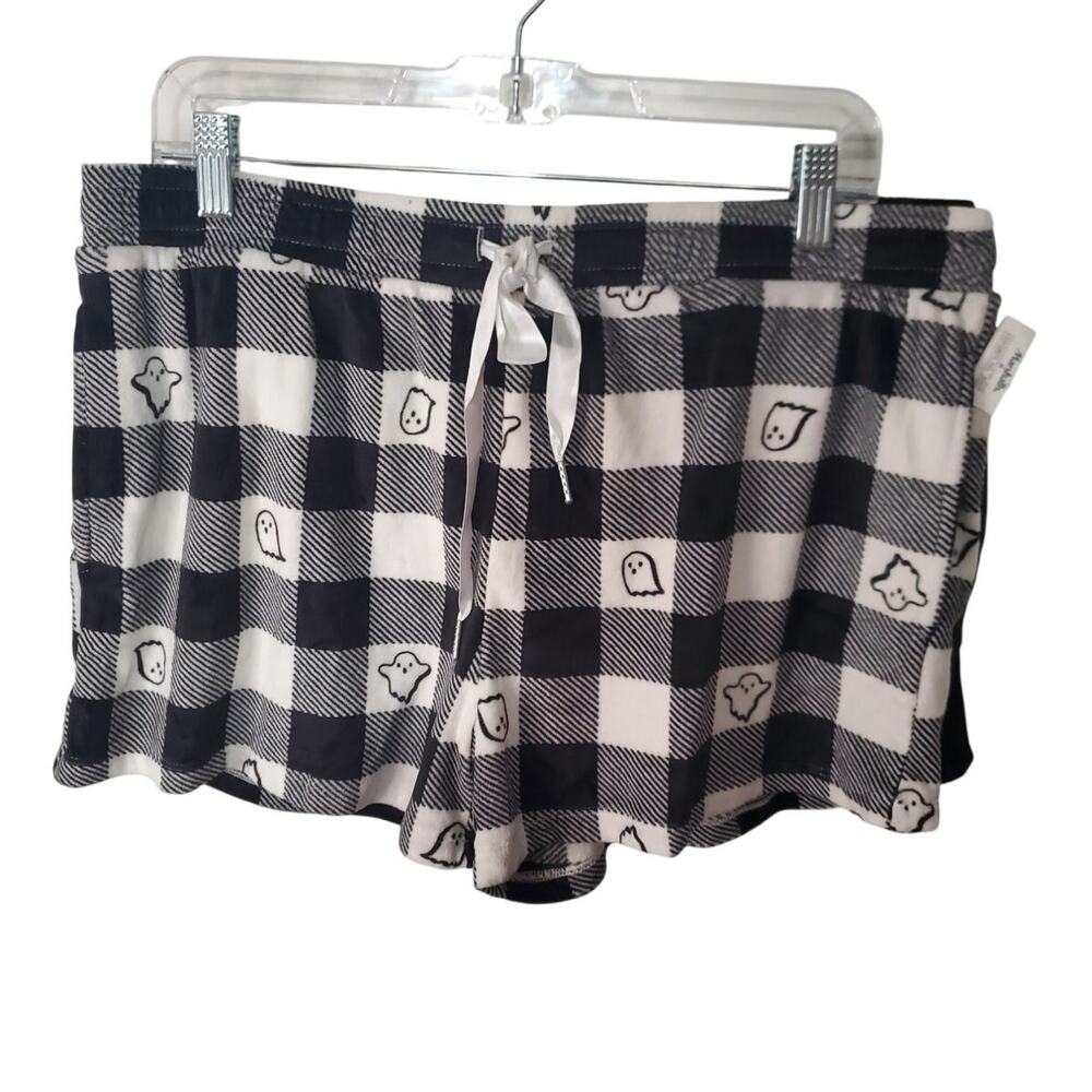 Jaclyn Intimates 2 Pack Velour Ghost Sleep Lounge Shorts, NWOT, Large